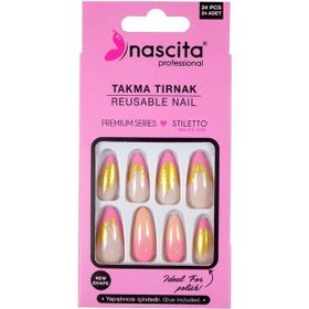 Nascita Pink 24'lü Takma Tırnak
