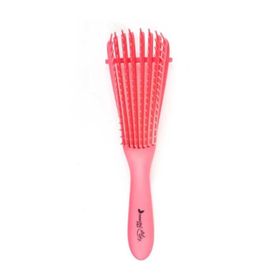 Nascita Pro Ayarlanabilir Mucize Açma Tarama Pembe Saç Fırçası + Üç Boyutlu Oval Saç Fırçası