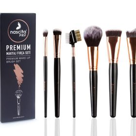 Nascita Pro No:57 Premium 6'lı Temel Makyaj Fırça Seti