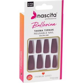 Nascita Renkli Ballerina 154 24'lü Takma Tırnak