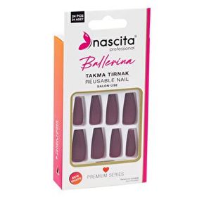 Nascita Renkli Ballerina 154 24'lü Takma Tırnak
