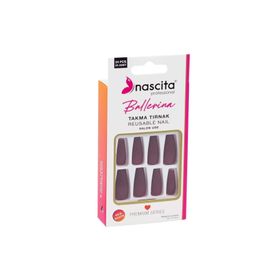 Nascita Renkli Ballerina 154 24'lü Takma Tırnak