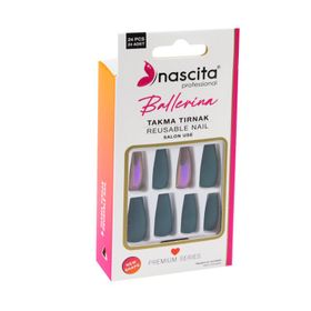 Nascita Renkli Ballerina 156 24'lü Takma Tırnak
