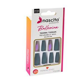 Nascita Renkli Ballerina 156 24'lü Takma Tırnak