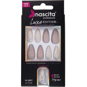 Nascita S227 Luxe 24'lü Simli Takma Tırnak
