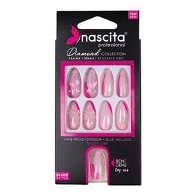 Nascita S258 Taşlı Takma Tırnak