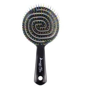 Nascita Siyah NASFPRO00005BL Pro Wet Dry 3D Fleksi Saç Fırçası