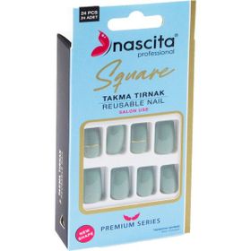 Nascita Square 162 24'lü Renkli Takma Tırnak