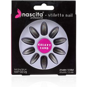 Nascita Stiletto Takma Tırnak - Chroming