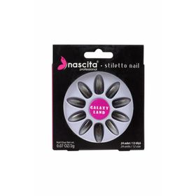 Nascita Stiletto Takma Tırnak - Chroming