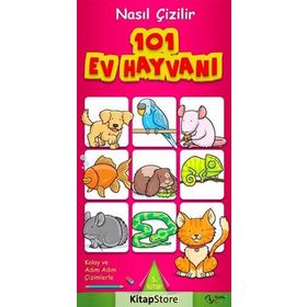 Nasıl Çizilir - 101 Ev Hayvanı - Dan Green