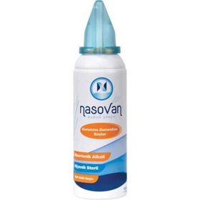 Nasovan Hipertonik Alkali Hijyenik Steril Van Gölü Suyu 100 ml Burun Spreyi