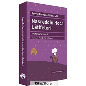 NASREDDIN HOCA LATIFELERI BURHANIYE TERCÜMESI - SEYYID BURHANEDDIN ÇELEBI