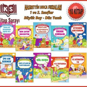 Nasrettin Hoca Fıkraları Seti (10 Kitap Takım) (1. ve 2. Sınıflar İçin) - Kollektif