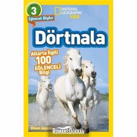 National Geographic 9786052427422 Kids Dörtnala Atlarla İlgili 100 Eğlenceli Bilgi