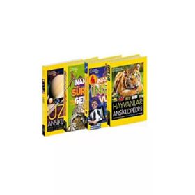 National Geographic Kids Ansiklopedi Seti (4 Kitap) - Kolektif