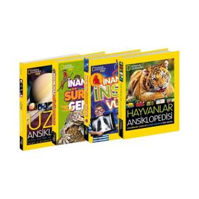 National Geographic Kids Ansiklopedi Seti (4 Kitap) - Kolektif