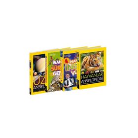 National Geographic Kids Ansiklopedi Seti (4 Kitap) - Kolektif