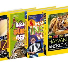 National Geographic Kids Ansiklopedi Seti 4 Kitap Takım Beta Kids