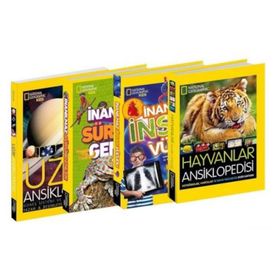 National Geographic Kids Ansiklopedi Seti 4 Kitap Takım Beta Kids