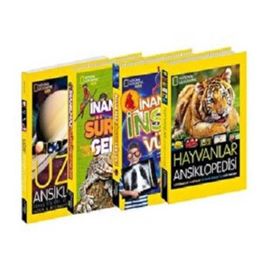 National Geographic Kids Ansiklopedi Seti 4 Kitap Takım Beta Kids