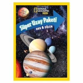 National Geographic Kids Süper Uzay Paketi Oku ve Eğlen