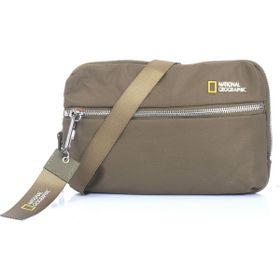 National Geographic N16182 Haki Erkek Postacı Çanta