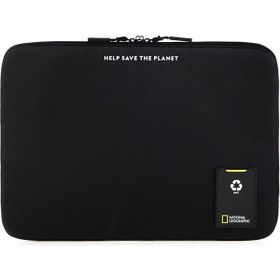 National Geographic N20905 Macbook Air - Macbook Pro 17 İnç Uyumlu Laptop Kılıfı Siyah