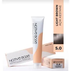 Native Base 5.0 Açık Kestane 100 ml Saç Boyası