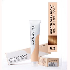 Native Base 6.3 Koyu Kumral Dore 100 ml Saç Boyası