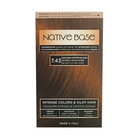 Native Base 7.43 Kumral Bakır Dore Saç Boyası