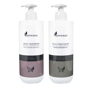 Native Base Keratin Sonrası 500 ml Günlük Şampuan+500 ml Krem