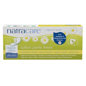 Natracare Cotton Panty Liners Ultra Thin 22 Adet Günlük Ped