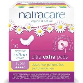 Natracare Ultra Ekstra Kanatlı Süper Ped 10lu