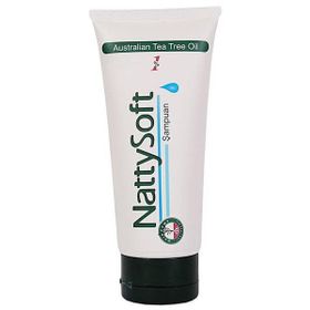 NattySoft 200 ml Australian Tea Tree Oil Mavi Şampuan