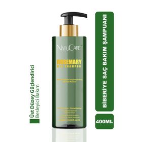 NatuCare 400 ml Üst Düzey Güçlendirici Biberiye Şampuanı