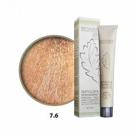 Natulika 7.66 Orta Kumral Yoğun Bakır 60 ml Saç Boyası