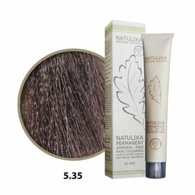 Natulika Amonyaksız 5.35 Açık Mahagoni Altın Kahve Saç Boyası