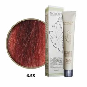 Natulika Amonyaksız 6.55 Koyu Kumral Yoğun Kızıl Saç Boyası