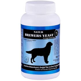 Natur Brewers Yeast Köpek İçin 75 adet Sarımsaklı Tablet