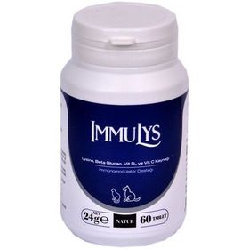 Natur Immulys 60 Tablet Kedi Köpek Bağışıklık Güçlendirici