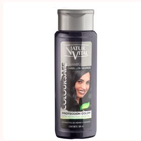 Natur Vital 300 ml Henna Coloursafe Black Hair Shampoo