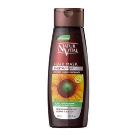 Natur Vital Boya Koruyucu Kestane Renkli 300 ml Saç Maskesi