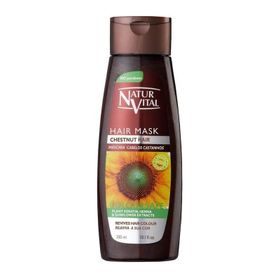Natur Vital Boya Koruyucu Kestane Renkli 300 ml Saç Maskesi