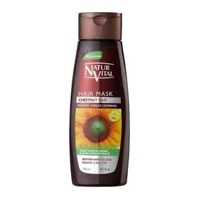 Natur Vital Boya Koruyucu Kestane Renkli 300 ml Saç Maskesi