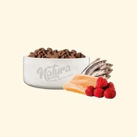 Natura 1 kg Somonlu Hamsili ve Yaban Mersinli Düşük Tahıllı Kısırlaştırılmış Kedi Maması
