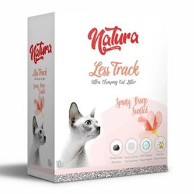 Natura 10 lt Less Track Bahar Esintisi Kokulu Aktif Karbonlu Topaklanan Kedi Kumu