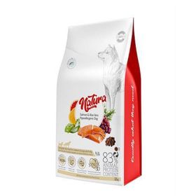 Natura 12 kg Adult Düşük Tahıllı Somon ve Aleo Veralı Hipoalerjenik Yetişkin Köpek Maması