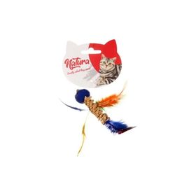 Natura 15 cm Kuş Tüylü Diş Kaşıma İçin Kedi Oyuncağı