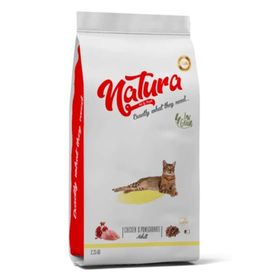 Natura 2.25 gr Düşük Tahıllı İndoor Hairball Tavuklu Yetişkin Kedi Maması